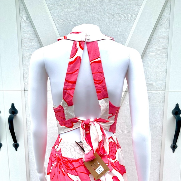 Abel The Label Anthropologie Paloma Halter Maxi Dress - Picture 3 of 3